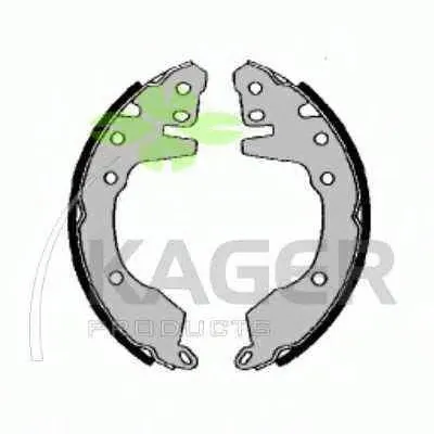 Комплект тормозных колодок KAGER купить