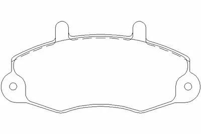 Комплект тормозных колодок, дисковый тормоз DON купить