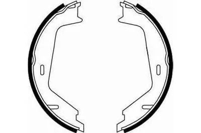 Комплект тормозных колодок, стояночная тормозная система GIRLING купить