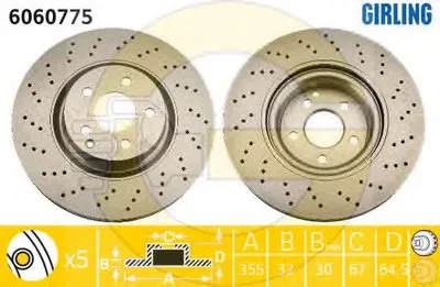 Тормозной диск GIRLING купить