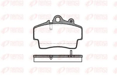 Комплект тормозных колодок, дисковый тормоз KAWE купить