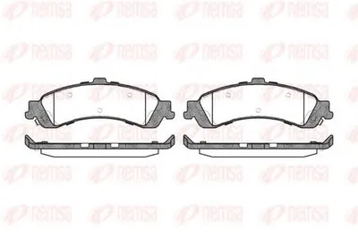 Комплект тормозных колодок, дисковый тормоз KAWE купить
