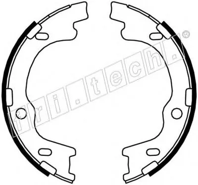 Комплект тормозных колодок, стояночная тормозная система fri.tech. купить