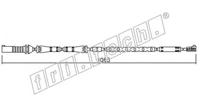 Сигнализатор, износ тормозных колодок fri.tech. купить
