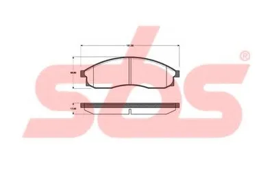 Комплект тормозных колодок, дисковый тормоз sbs купить