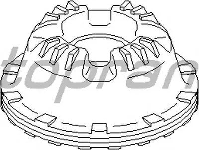 Опора стойки амортизатора TOPRAN купить
