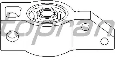 Подвеска, рычаг независимой подвески колеса TOPRAN купить
