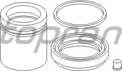 Ремкомплект, тормозной суппорт TOPRAN купить
