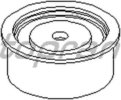 Паразитный / Ведущий ролик, зубчатый ремень TOPRAN купить