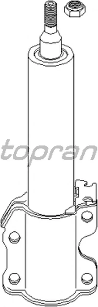Амортизатор TOPRAN купить