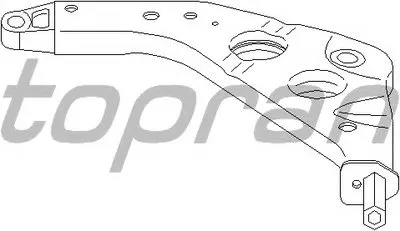 Рычаг независимой подвески колеса, подвеска колеса TOPRAN купить