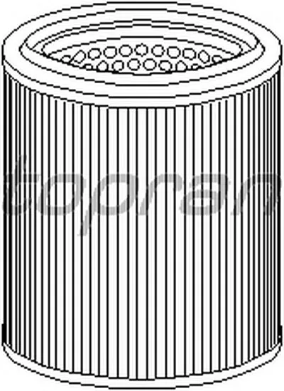 Воздушный фильтр TOPRAN купить