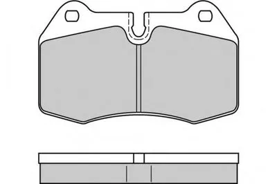 Комплект тормозных колодок, дисковый тормоз E.T.F. купить