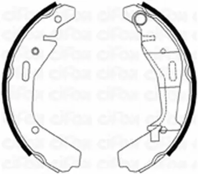 Комплект тормозных колодок CIFAM купить