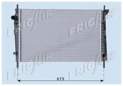 Радиатор, охлаждение двигателя FRIGAIR купить