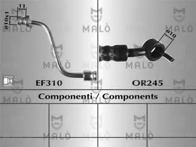 Тормозной шланг MALÒ купить