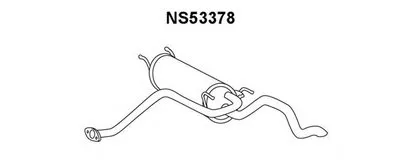 Глушитель выхлопных газов конечный VENEPORTE купить