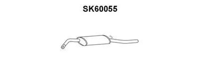 Глушитель выхлопных газов конечный VENEPORTE купить