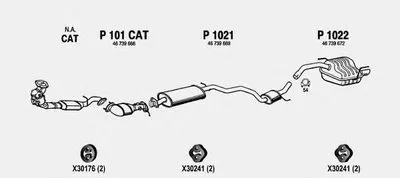 Система выпуска ОГ FENNO купить