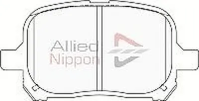 Комплект тормозных колодок, дисковый тормоз ANL Braking COMLINE купить