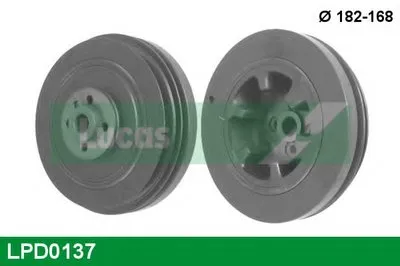 Ременный шкив, коленчатый вал LUCAS ENGINE DRIVE купить