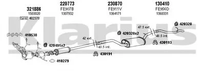 Система выпуска ОГ KLARIUS купить