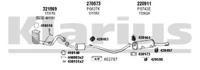Система выпуска ОГ KLARIUS купить