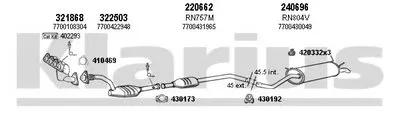 Система выпуска ОГ KLARIUS купить