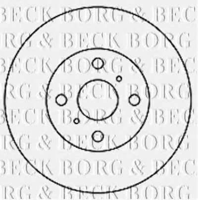 Тормозной диск BORG & BECK купить