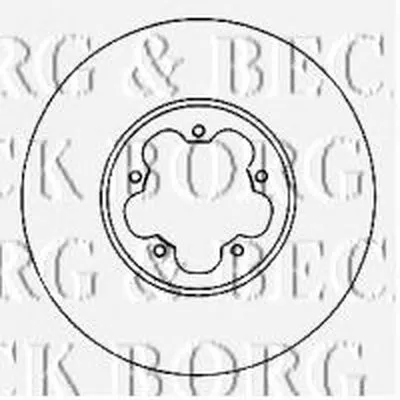 Тормозной диск BORG & BECK купить