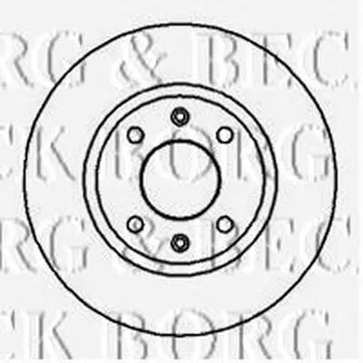 Тормозной диск BORG & BECK купить
