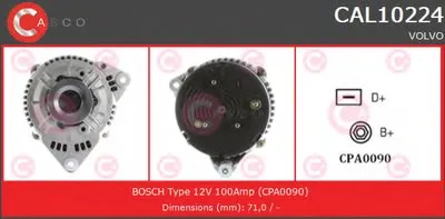 Генератор REMANUFACTURED SERIES CASCO купить