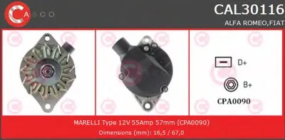 Генератор BRAND NEW SERIES CASCO купить