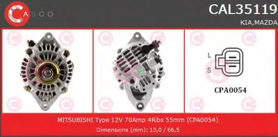 Генератор BRAND NEW SERIES CASCO купить