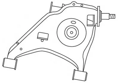 Рычаг независимой подвески колеса, подвеска колеса FRAP купить
