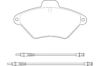 Комплект тормозных колодок, дисковый тормоз WAGNER купить