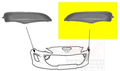 Облицовка, бампер VAN WEZEL купить