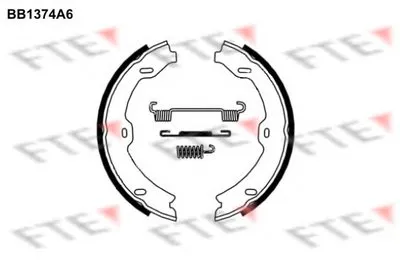 Комплект тормозных колодок, стояночная тормозная система FTE купить