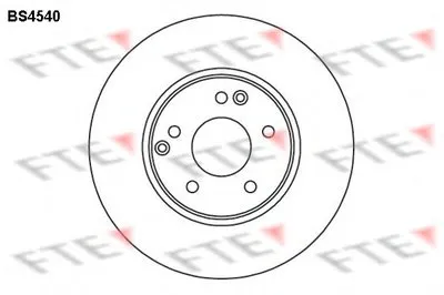 Тормозной диск FTE купить