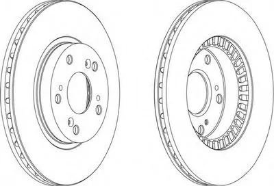 Тормозной диск PREMIER FERODO купить