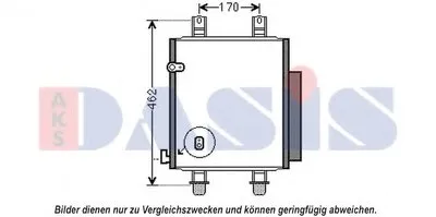Конденсатор, кондиционер AKS DASIS купить