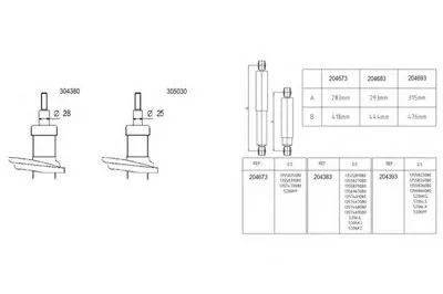Амортизатор TOP ROAD GAS AL-KO купить