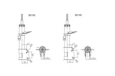 Амортизатор TOP ROAD GAS AL-KO купить
