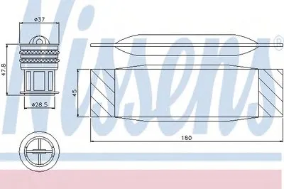 Осушитель, кондиционер NISSENS купить
