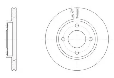 Тормозной диск REMSA купить