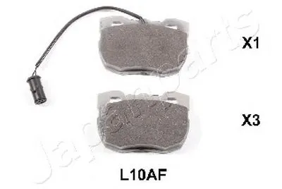 Комплект тормозных колодок, дисковый тормоз JAPANPARTS купить