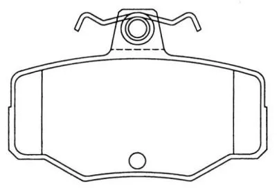 Комплект тормозных колодок, дисковый тормоз AISIN купить