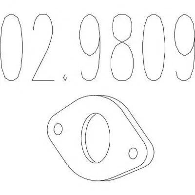 Прокладка, труба выхлопного газа MTS купить