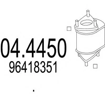 Катализатор для переоборудования MTS купить