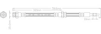 Тормозной шланг REMKAFLEX купить